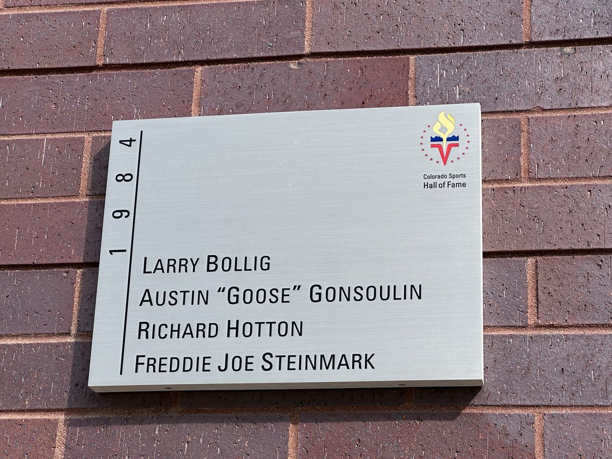 addisonhig2028's tweet photo. Pretty cool to visit the Colorado Sports Hall of Fame and see my great-great uncle Larry Bollig honored there. An incredible softball player and WWII Navy veteran. Grateful to learn more about my family’s history. 
#Softball #FamilyLegacy #ColoradoSportsHallOfFame #IDT2026 https://t.co/jaeeFxj2dt