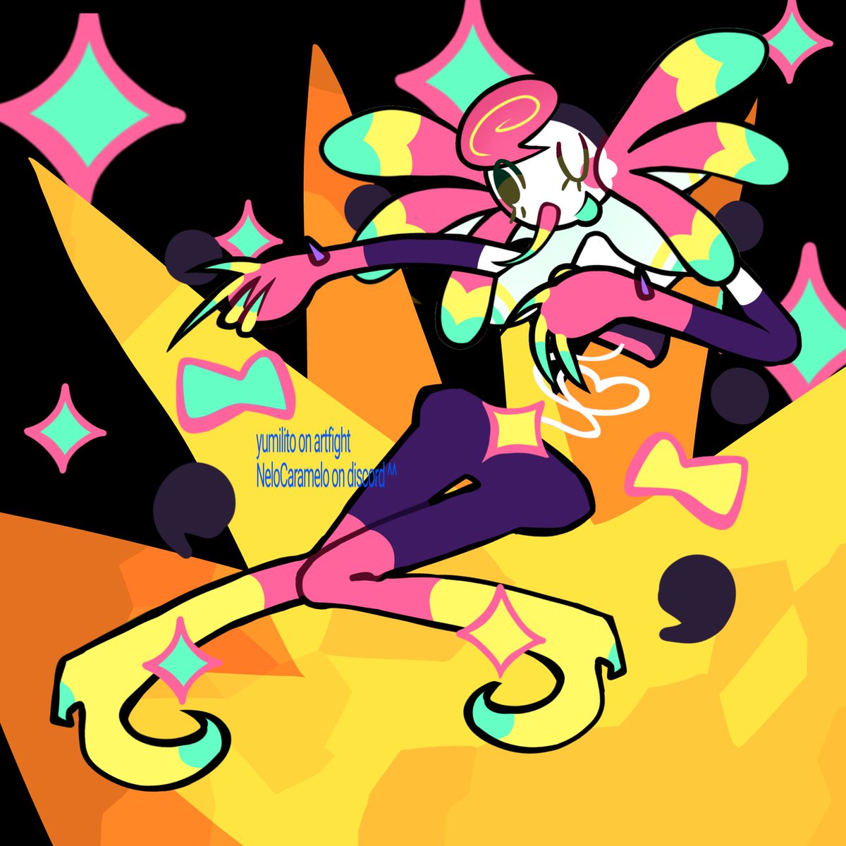 Yuminelo's tweet photo. ATTACK FOR StarPOOK on ARTFIGHT! https://t.co/PiSUdQyOqR