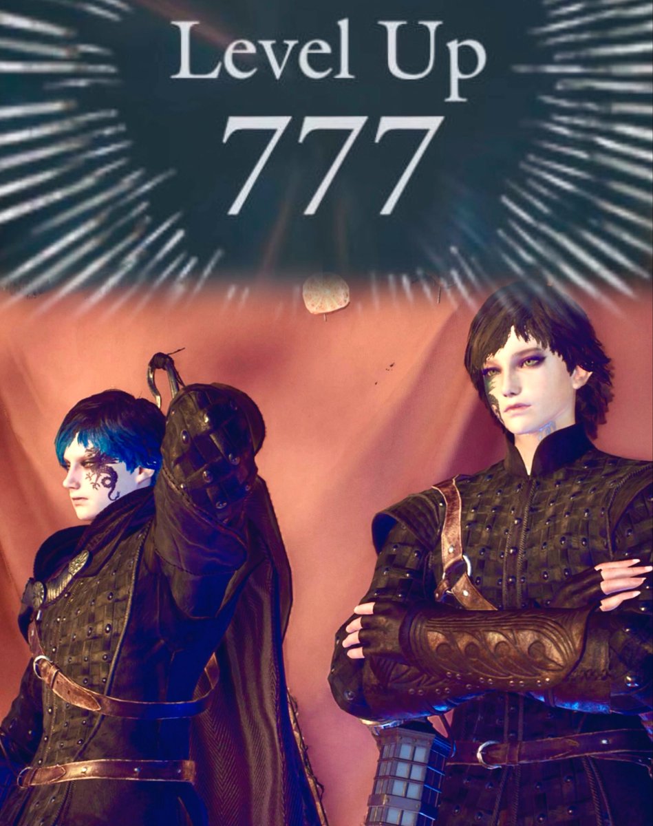 eklen_ss's tweet photo. #DragonsDogma2

レベル777✨🎉
これ撮ってみたかった（笑） https://t.co/uB9ba9kKnr