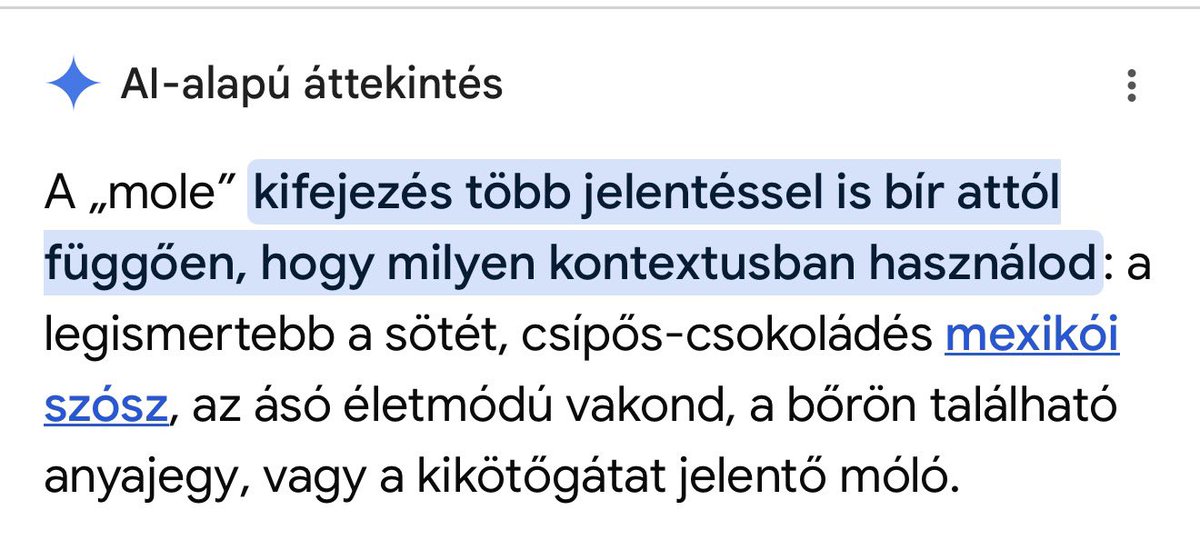 cactusiscream's tweet photo. Nem hiszem, hogy az a szósz a legismertebb kifejezése a mole-ra de köszi ai google https://t.co/9mXORIjjLE