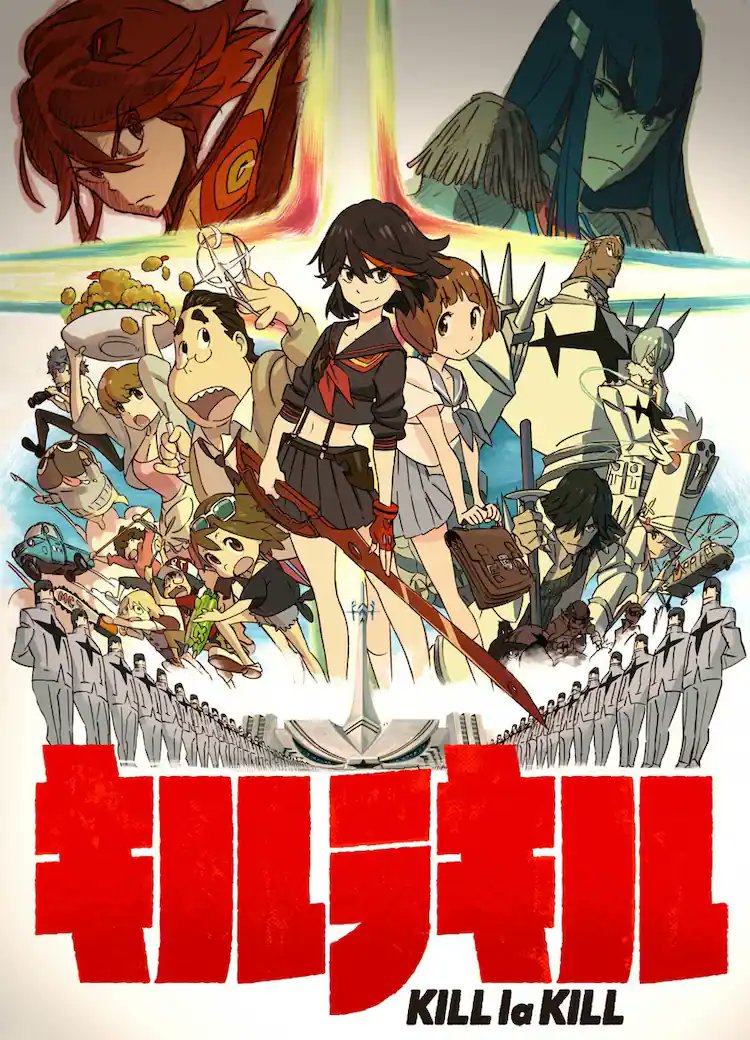 MangaMoguraRE's tweet photo. New Studio TRIGGER Project by 'Gurren Lagann' & 'Kill la Kill' Duo Hiroyuki Imaishi & Kazuki Nakashima is currently in the works according to reports from the Trigger Anime Expo Panel

No more details known at this time

Image © Trigger, Nakashima Kazuki, "Kill la Lill" Production Committee

Image © Nakashima Kazuki, Imaishi Hiroyuki, Project Gurren Lagann