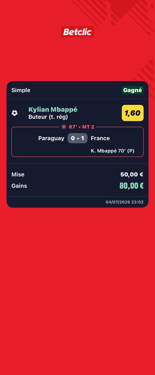 QDKiff's tweet photo. @betclic ah ah 😏😏😏 https://t.co/6E3mwlw6s1