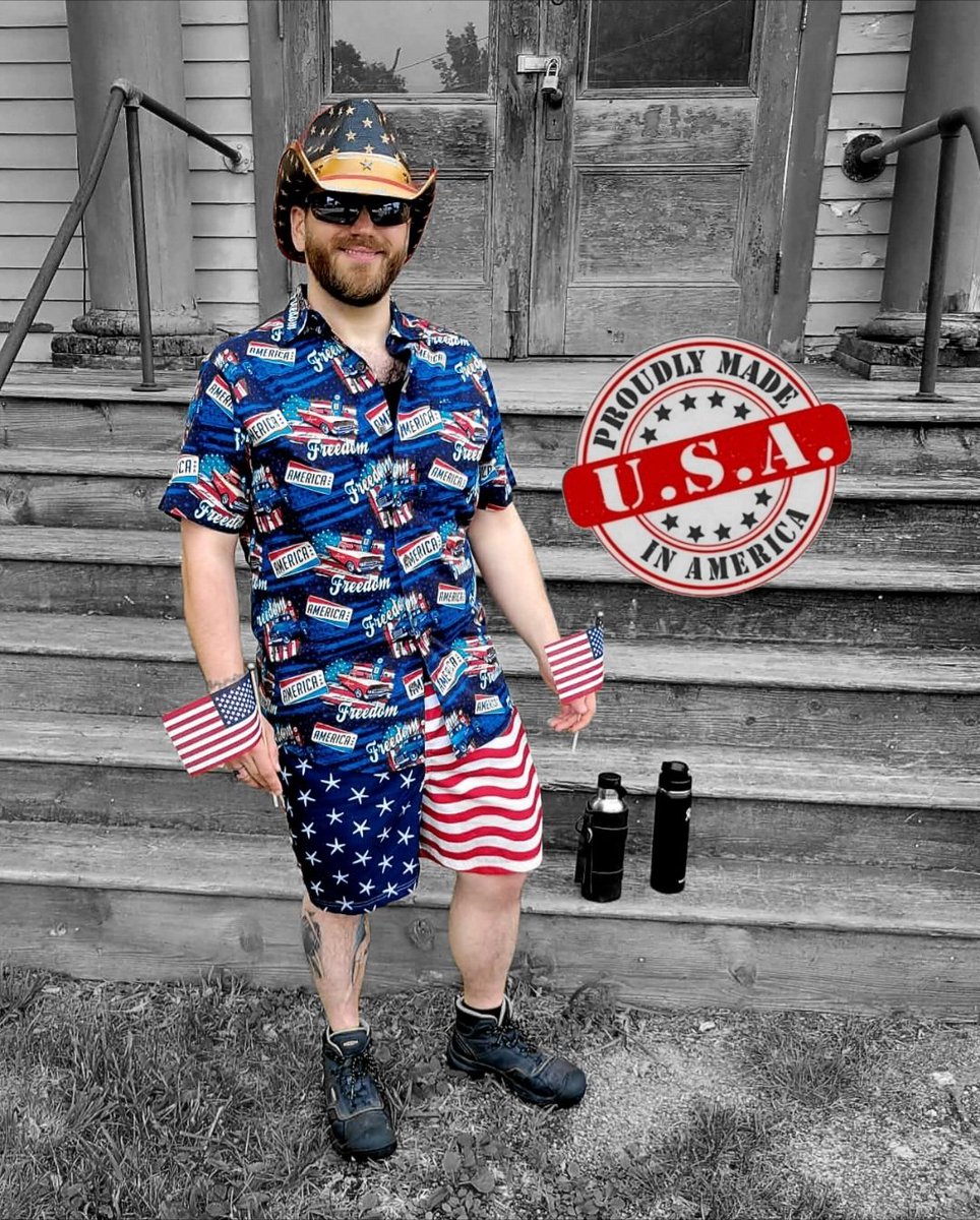 KevinMHammer1's tweet photo. 'MURICA 😎🤣 Seriously though, I love being American born and raised. Truly, this is an amazing and blessed nation. We have our struggles, but I can't imagine being anything other than 100% Grade U.S.A. Happy 4th of July. Happy 250th Birthday America. And God Bless 🙏🏻🇺🇸 https://t.co/BYEwk4oS3e