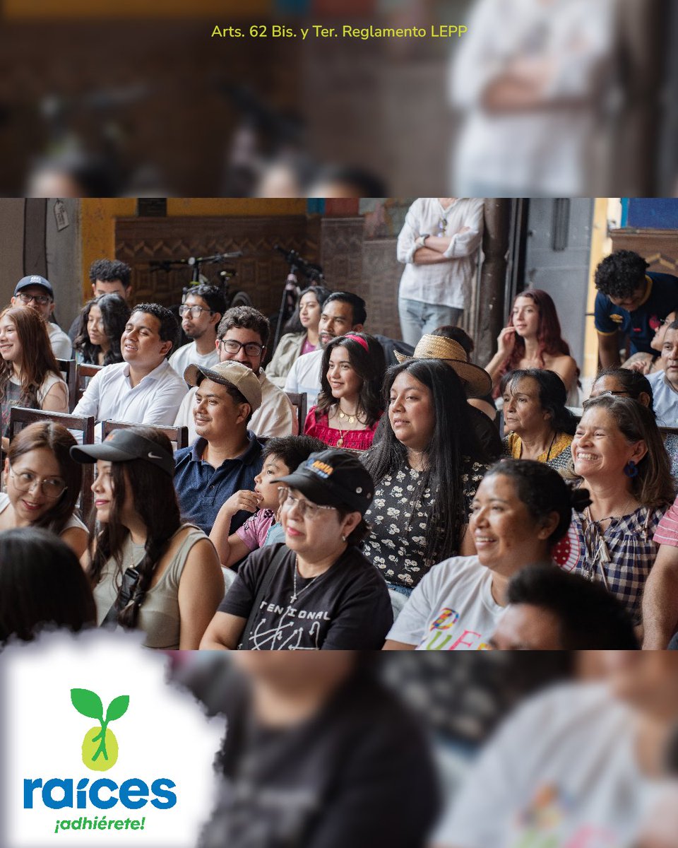 raicesguate's tweet photo. Más de 40 mil personas se han sumado. Ahora nos organizamos con la voz de los territorios que transformarán Guatemala. 🌱

Las firmas abrieron el camino. Hoy las Raíces siguen creciendo en cada asamblea y con cada persona que decide ser parte de este proyecto.

La transformación se construye desde los territorios. 💚

Arts. 62 Bis. y Ter. Reglamento LEPP