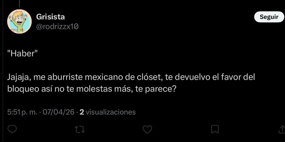 silentnyxo7's tweet photo. @rodrizzx10 @MaraJos70162391 @nanaariii @Fresatanicart @DanielaAFrigo @barbariana Esto es lo que tanto lloraba , solo quería atención 🥴😂😂😂😂 a cagar a otro lado muerto de hambre. Y vengan como quieran. estos cara de verga si lloran https://t.co/Gtr4ixvoS1
