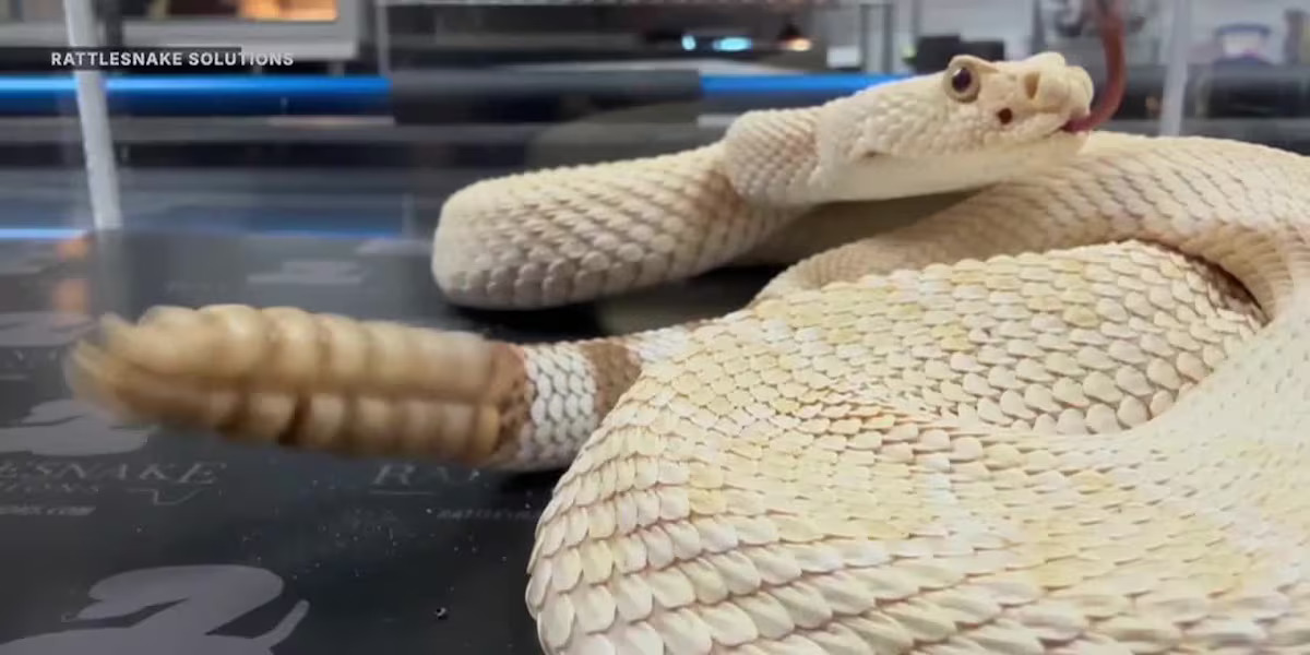 KFYRTV's tweet photo. A retired Phoenix police officer traded catching criminals for catching rattlesnakes, but his recent find in Gold Canyon, Arizona, is a real surprise.https://t.co/5xckpJP9WP https://t.co/dBvENaVZhC