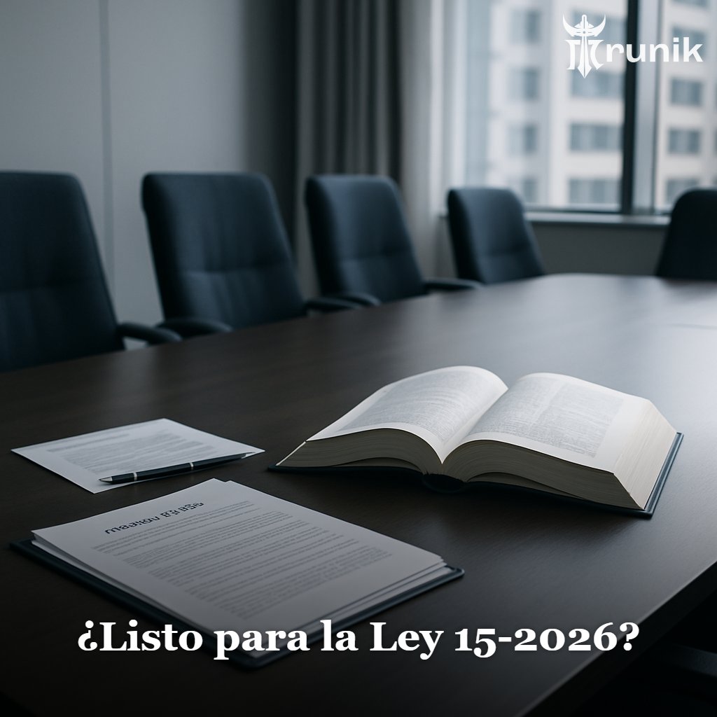runiksolutions's tweet photo. ¿Tu programa de cumplimiento está preparado para lo que viene?  La reciente aprobación de la Ley 15-2026 marca un antes y un después en la prevención de lavado de dinero en Guatemala. No se trata solo de nuevos requisitos.  #Compliance #PrevenciónLavadoDeDinero #Runik https://t.co/WUaN3xuhez