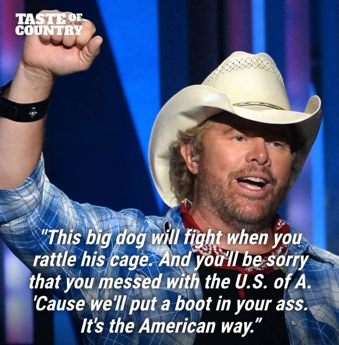 Framin_Raymond's tweet photo. Happy 250th 💪🏼🇺🇸. Better behave or we'll put a boot in your A*S 🤠🤠 https://t.co/ocRUYnMlz7