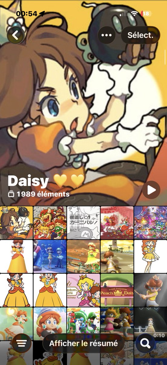 I have exactly 1989 daisy pictures in my phone. Super mario land