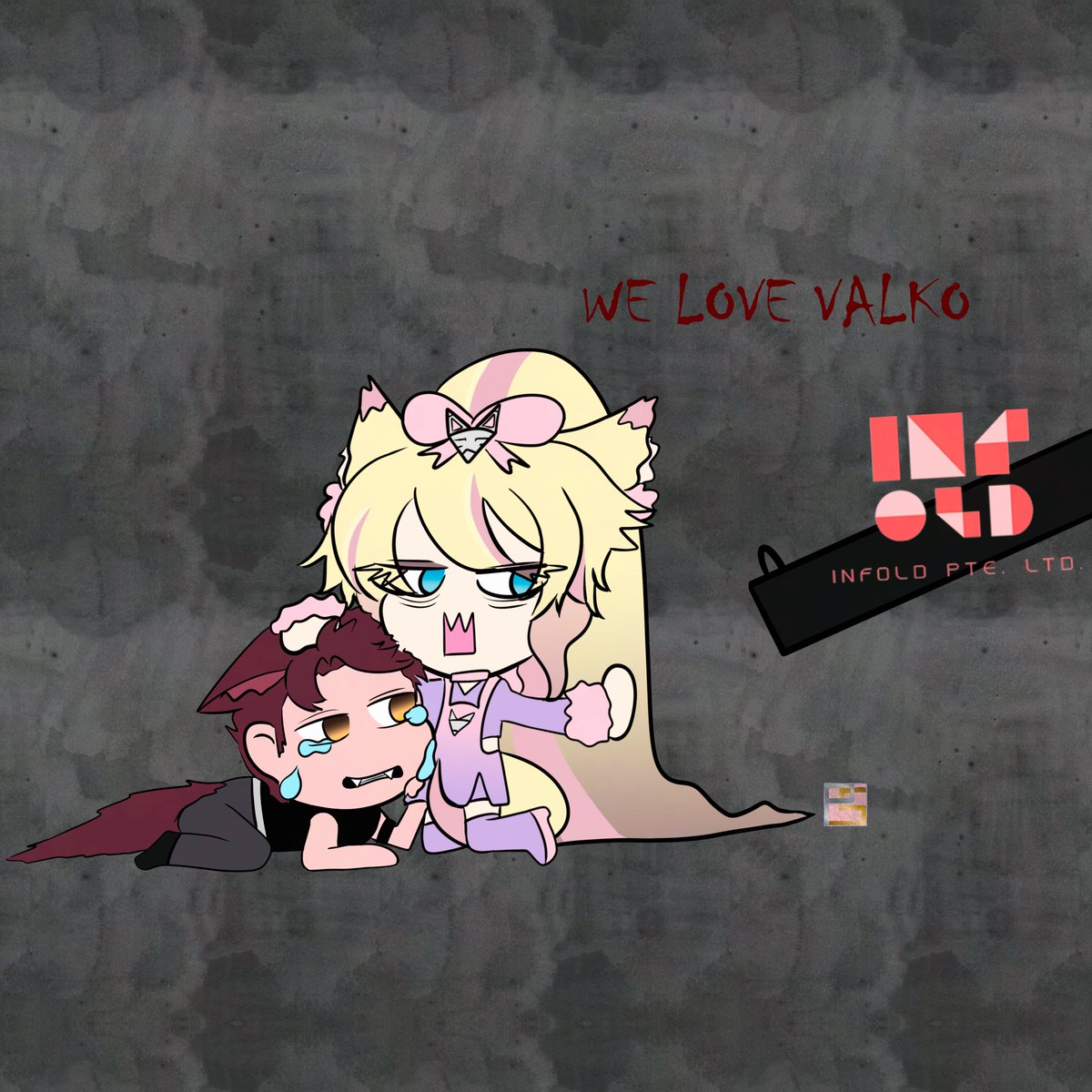 PhoxaLaylottaVT's tweet photo. I had to after I edited that fox and the hound image 😭

#BringBackValko 
#Valko https://t.co/8qMM4M7H2g