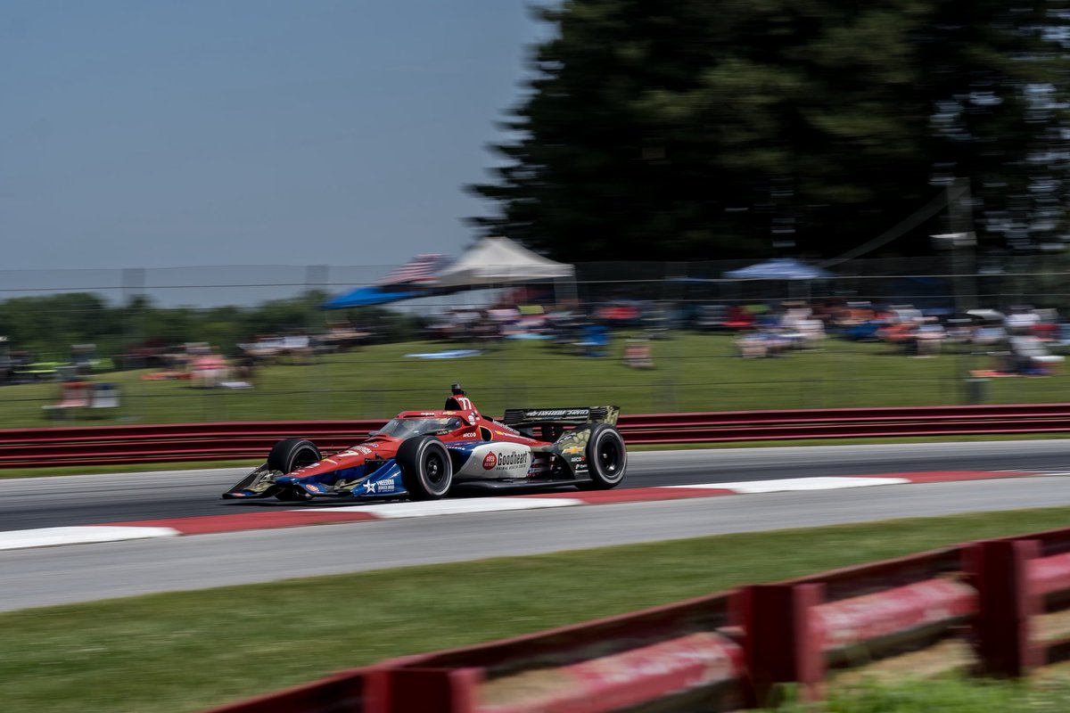 sting_ray_robb's tweet photo. .008… Our car was a proper fast 6 car today. Missed out. 
So proud of the team for making a big leap forward this weekend. 

On America’s 250th Birthday, I’m glad I got a drive such a fun car as this. 

@juncoshollinger @IndyCar @Mid_Ohio @GoodheartVet @FreedomSvcDogs https://t.co/NAmU2vL9lc