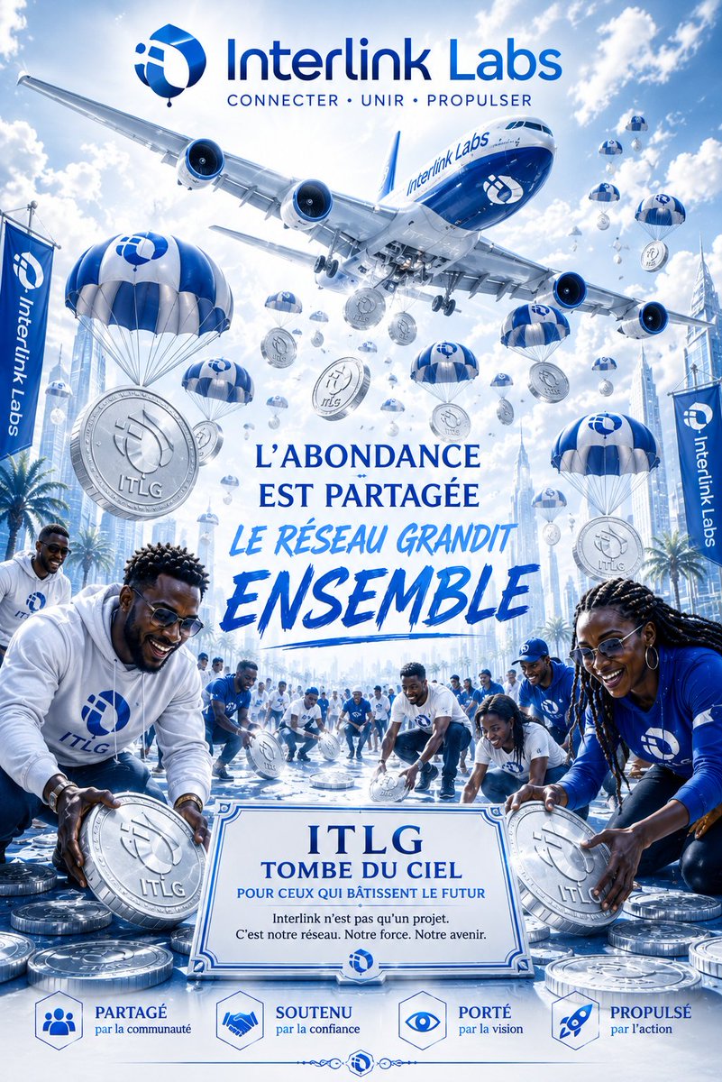 Chiamenou63's tweet photo. INTERLINK LABS,
La distribution continue,
Qu'attendez vous pour rejoindre afin d'amasser de pièces ?
#Interlink #ITLG #ITL https://t.co/UQwvha9xZc