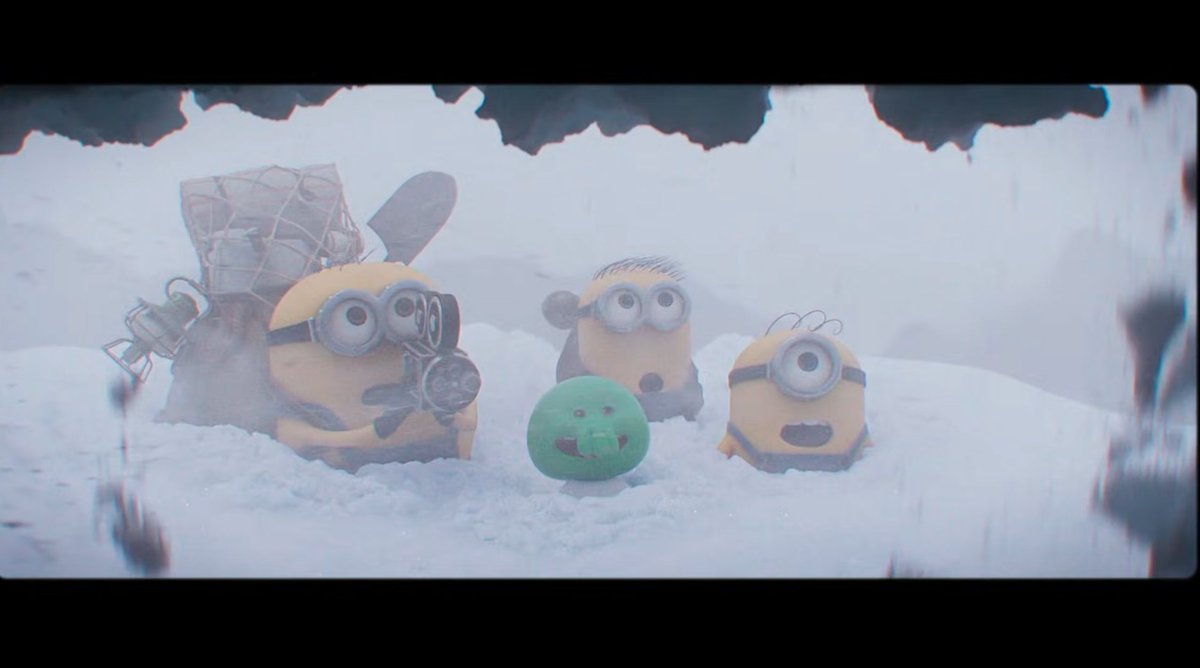HabisNontonFilm's tweet photo. Semua judul film yang muncul jadi referensi/homage di film MINIONS & MONSTERS:

THE HORSE IN MOTION (1878)
DOG RUNNING (1887)
L'ARROSEUR ARROSÉ (1895)
WORKERS LEAVING THE LUMIÈRE FACTORY (1895)
TRAIN PULLING INTO A STATION (1896)
A TRIP TO THE MOON (1902)
THE GREAT TRAIN ROBBERY (1903)
THE STORY OF THE KELLY GANG (1906)
SAFETY LAST! (1923)
METROPOLIS (1927)
THE GENERAL (1927)
WINGS (1927)
STEAMBOAT BILL, JR. (1928)
THE VIKING (1928)
THE MUMMY (1932)
GOLD DIGGERS OF 1933 (1933)
CLEOPATRA (1934)
MODERN TIMES (1936)
HOLLYWOOD HOTEL (1937)
FANTASIA (1940)
THE GREAT DICTATOR (1940)
CITIZEN KANE (1941)
THE MALTESE FALCON (1941)
CASABLANCA (1942)
THE DAY THE EARTH STOOD STILL (1951)
SINGIN' IN THE RAIN (1952)
THE CREATURE FROM THE BLACK LAGOON (1953)
IT CAME FROM OUTER SPACE (1953)
20,000 LEAGUES UNDER THE SEA (1954)
GUYS AND DOLLS (1955)
LADY AND THE TRAMP (1955)
THE BLOB (1958)
BEN-HUR (1959)
THE BIRDS (1963)
THE GOOD, THE BAD, AND THE UGLY (1966)
JAWS (1975)
STAR WARS (1977)
CLASH OF THE TITANS (1981)
E.T. THE EXTRA-TERRESTRIAL (1982)
THE PURPLE ROSE OF CAIRO (1985)
THE MATRIX (1999)
BABYLON (2022)

Referensi musik:
- "HOORAY FOR HOLLYWOOD" dari HOLLYWOOD HOTEL (1937)
- "THE GOLD DIGGERS' SONG (WE'RE IN THE MONEY)" dari GOLD DIGGERS OF 1933 (1933)
- Musik tema JAWS (1975) (gaya musik yang mengacu pada scoring John Williams)
- Lagu dari THE PURPLE ROSE OF CAIRO (1985)