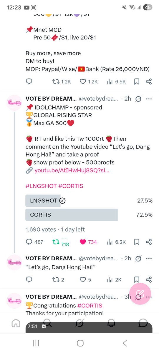datomyerin's tweet photo. @votebydreamteam #LNGSHOT https://t.co/mGcTWj1mgw