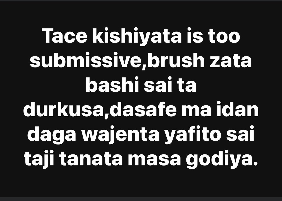 moderate_ustaz's tweet photo. Kema Ai Sai ki koya 😂 https://t.co/ALKF8mQhKW