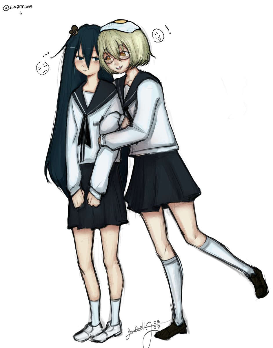 Lia2moons's tweet photo. Shijima &amp; majime !🍄🍳 #shimejisimulation #シメジシミュレーション #fanart https://t.co/2gZEqe9veU