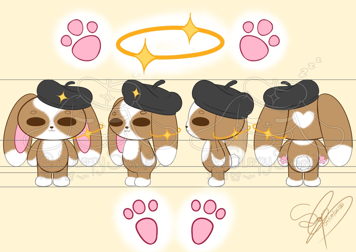 SleepySkarlet's tweet photo. Day 184 of drawing/doodling every day 🩵

My character turnaround sheet is finished! 

The great thing about this class assignment is that now I have a good reference for future animations :) https://t.co/hzS4qv6MV3