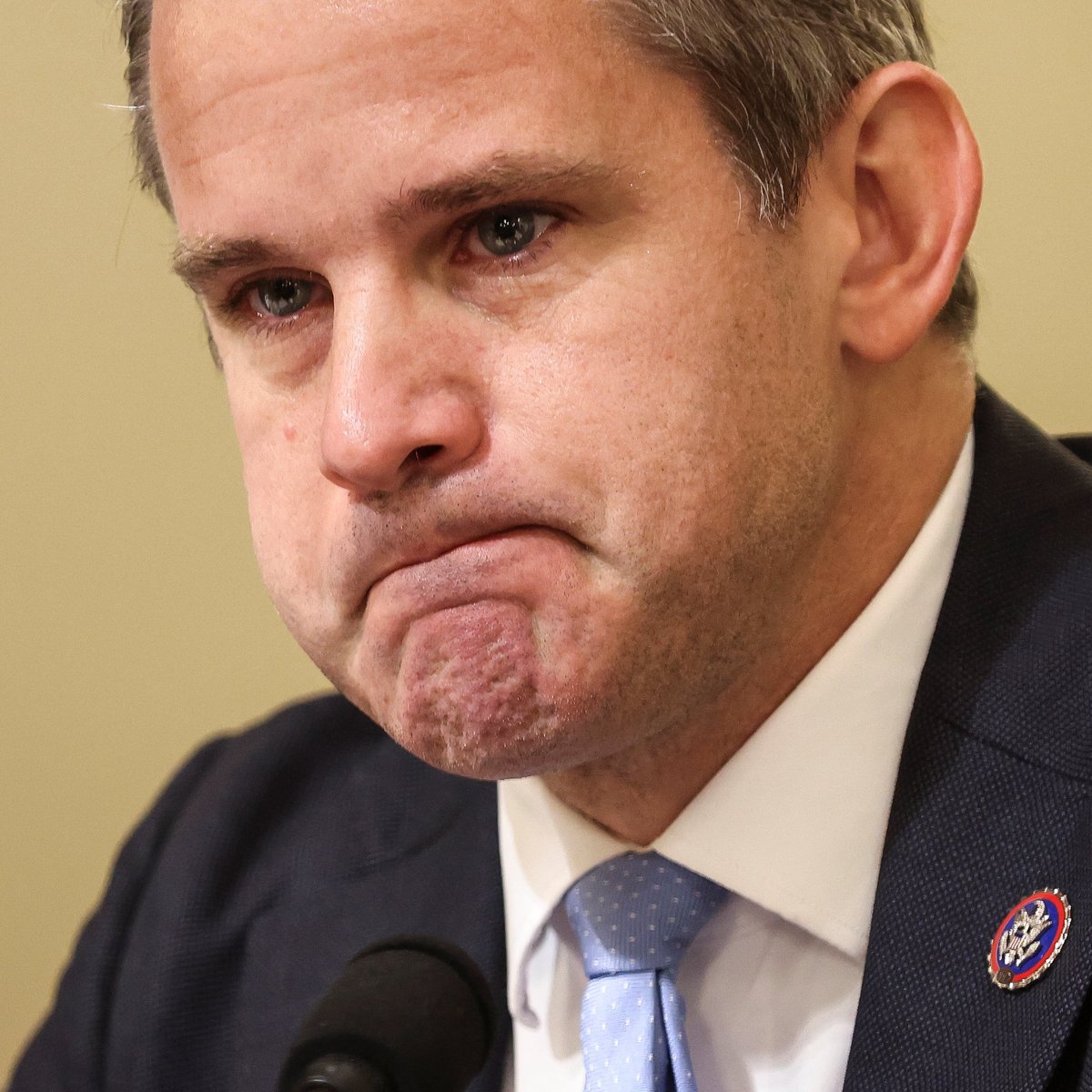 battlingsiki's tweet photo. @AdamKinzinger We’ve seen your face. Crybaby. https://t.co/CkD3DVAgf1