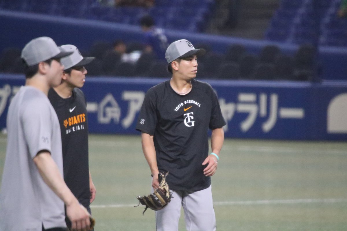 TkenGian's tweet photo. 2026.7.5
試合前練習

#門脇誠 https://t.co/OA3ipcSmKn
