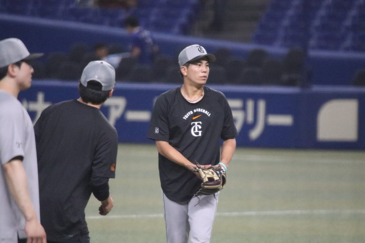 TkenGian's tweet photo. 2026.7.5
試合前練習

#門脇誠 https://t.co/OA3ipcSmKn