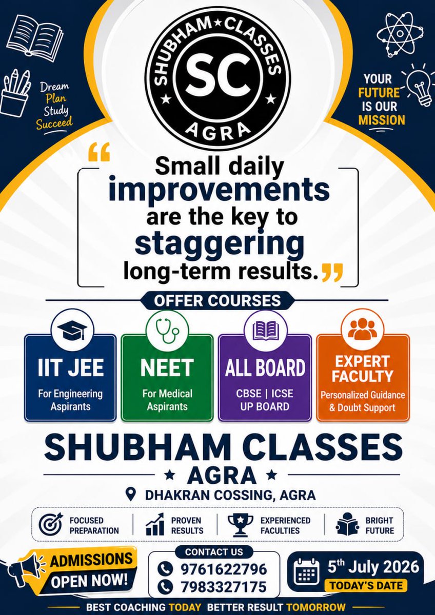 SHUBHAM CLASSES (@ShubhamClassess) / Posts / X