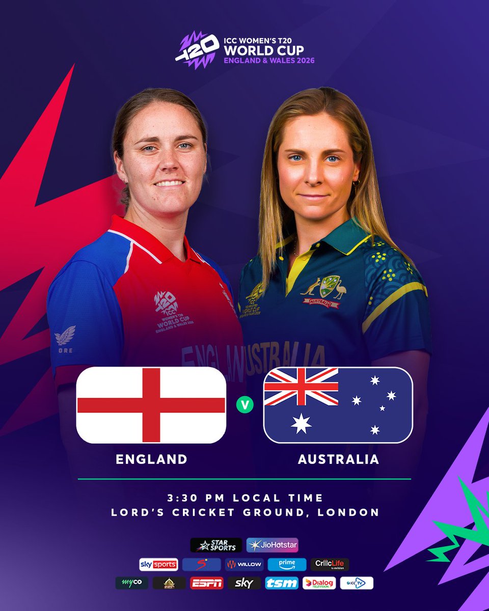 T20WorldCup's tweet photo. The greatest day on the #T20WorldCup calendar has arrived 😍

Find out how to watch all the action from the Final 👉 https://t.co/Z9n3bpvS6Z https://t.co/gWxIlaEVNW