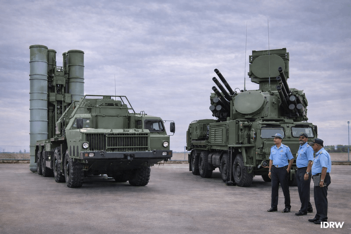 idrwalerts's tweet photo. Russia Offers Pantsir-S with Drone Shield for India’s S-400, Indigenous Counter-Drone Push Gains Urgency 

https://t.co/OqNhzu5JOp https://t.co/NAtuyH78Sb