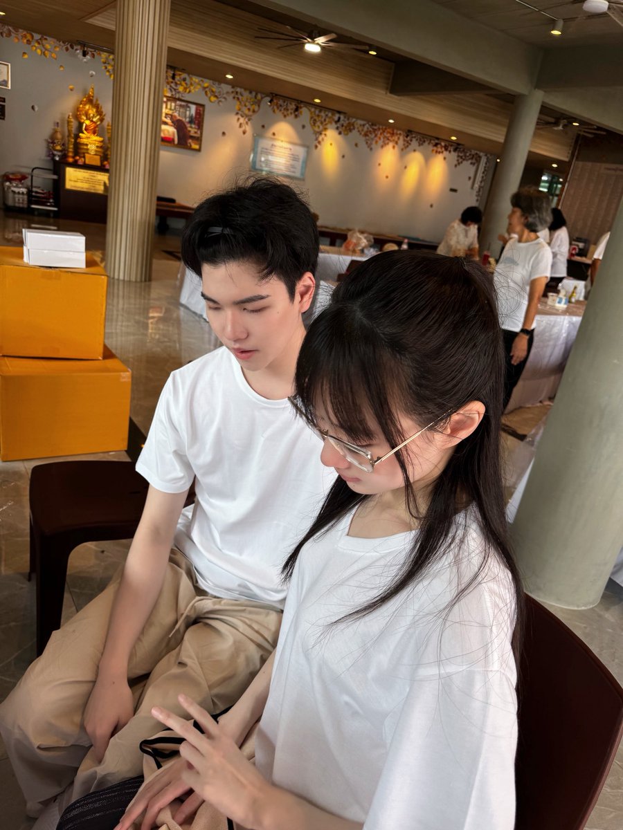 pimya_wong's tweet photo. สำหรับมี๊กับฮยองที่สงสัยว่าหายไปไหนหลายวัน แว้บมาปฏิบัติธรรมนะคั้บ 🪷 https://t.co/txdcCRyJnd
