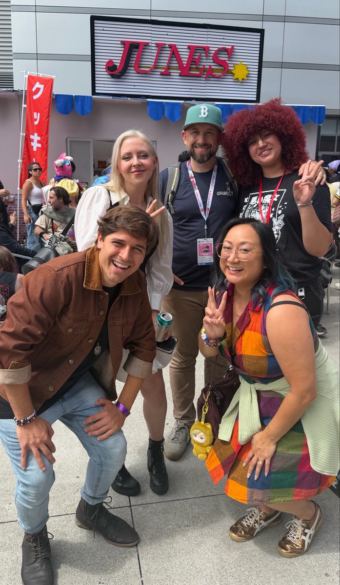 PaulCastroJr's tweet photo. I love this cast so much. Every day really is great at your Junes. https://t.co/LicyQLeDcK