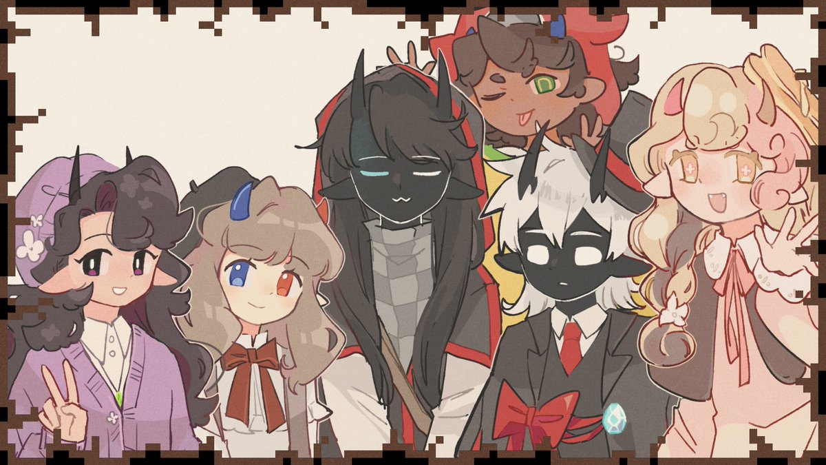 TrifoliumIII's tweet photo. Tallulah&amp;Pomme&amp;BadBoyHalo&amp;Richarlyson&amp;Dapper &amp;Empanada
是御茶会议的手书图 https://t.co/cTivhARpRe