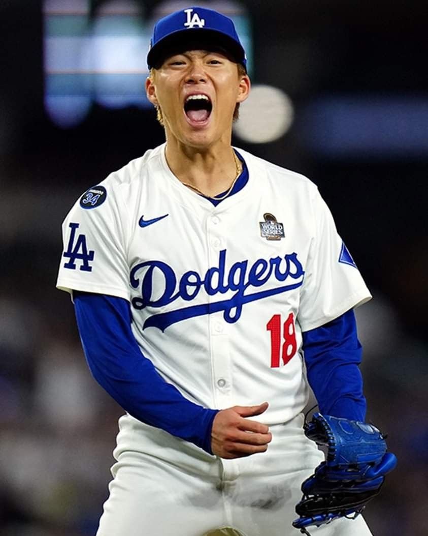 buzztrain975864's tweet photo. Yoshinobu Yamamoto is severely underpaid.

The. End.

#Dodgers https://t.co/pHMejQqmZy