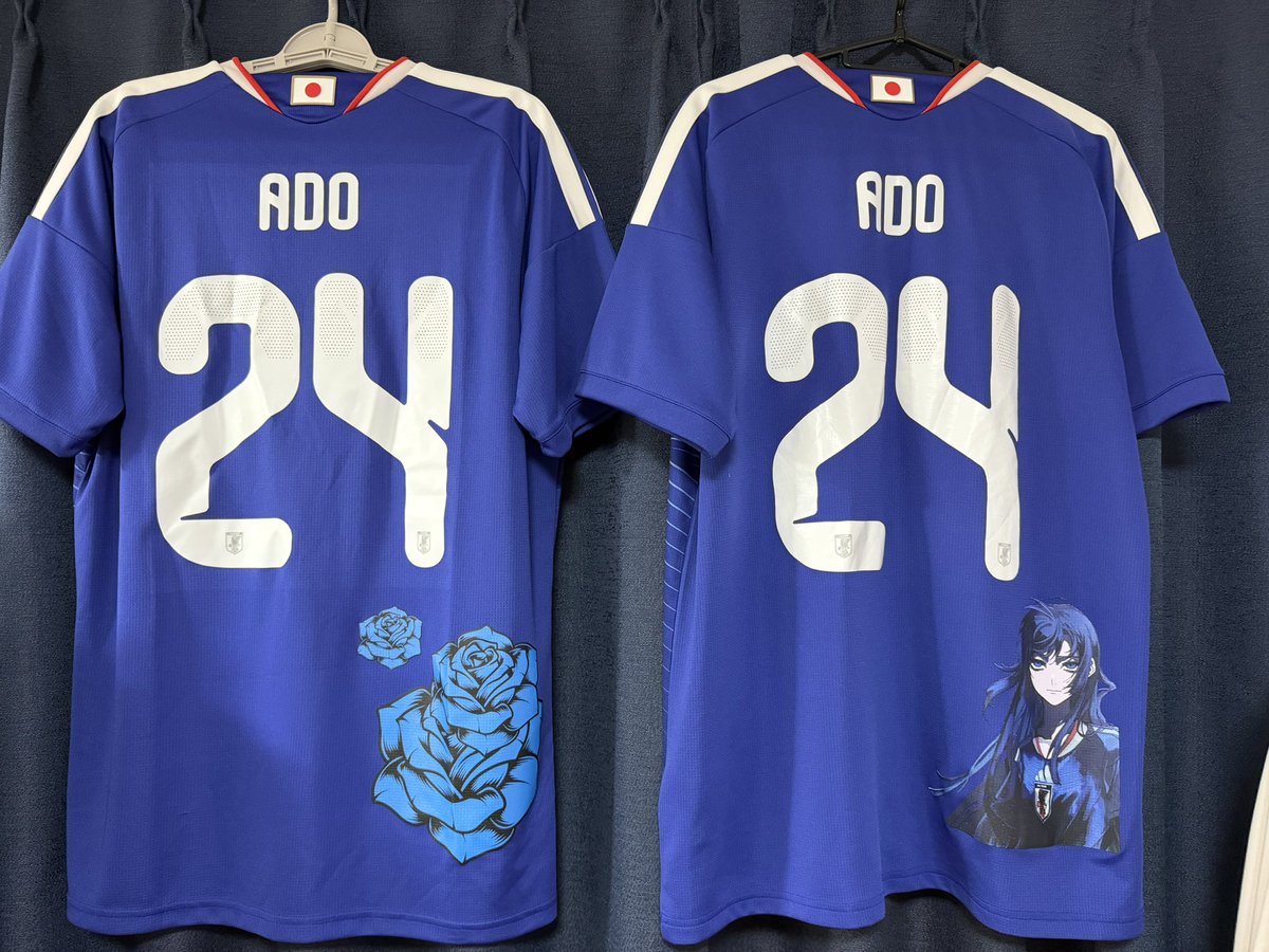 mariatamu_reply's tweet photo. サッカー日本代表 2026 ホーム レプリカ ユニフォーム

""""Ado"""""

←ライブ会場限定版

通常店舗版→

神ですこれｗｗｗｗｗｗｗｗｗｗｗｗｗｗｗｗｗｗｗｗｗｗｗｗｗｗｗｗｗｗ

#Ado https://t.co/wlKBptAd5h
