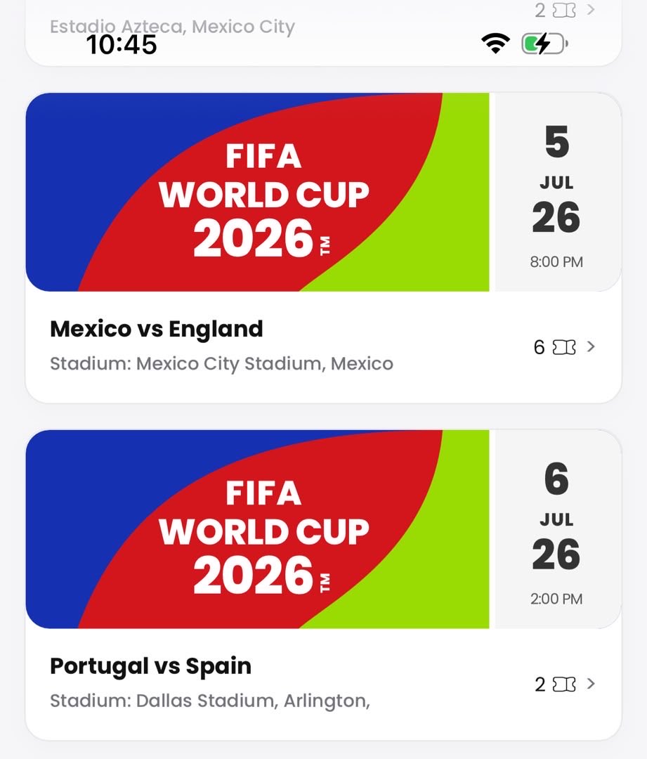 aavinny's tweet photo. Looking to sell 6 Tickets for Mexico🇲🇽 vs 
England 🏴󠁧󠁢󠁥󠁮󠁧󠁿
6 seats together (CAT2) Sec 204
$800 per ticket but slightly negotiable.
DM if you're interested 
#England . #Threelions == #fifaworldcup
#Mexicovsengland #Boletos #Mexicocitystadium https://t.co/E6BReiCDQT