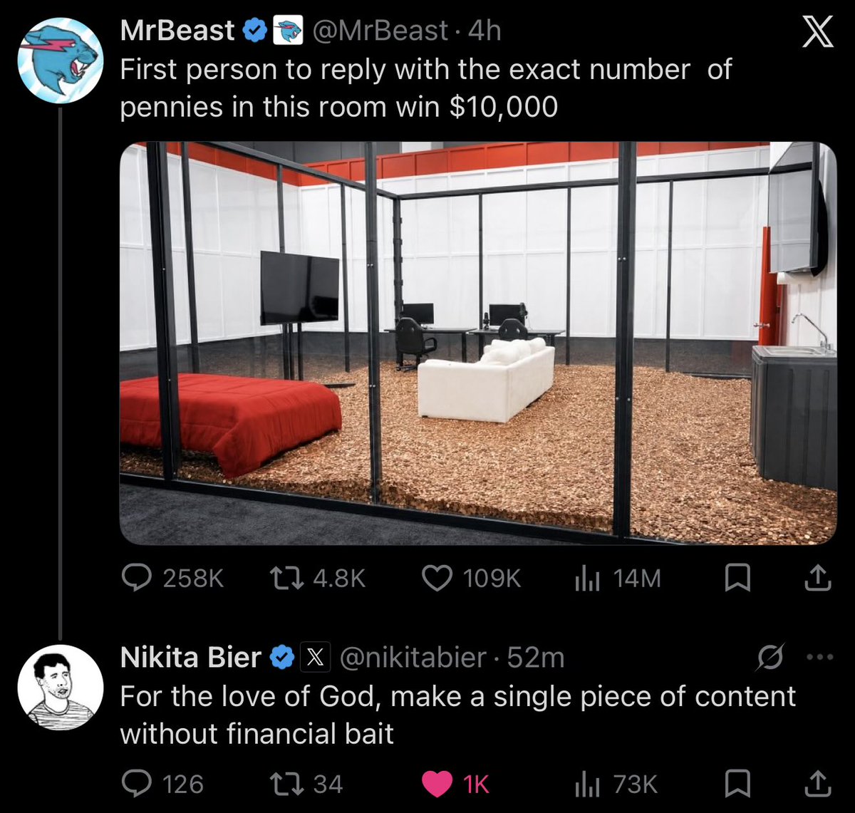 uncledoomer's tweet photo. nikita is gonna demonetize mr beast https://t.co/TRgucIqMrV