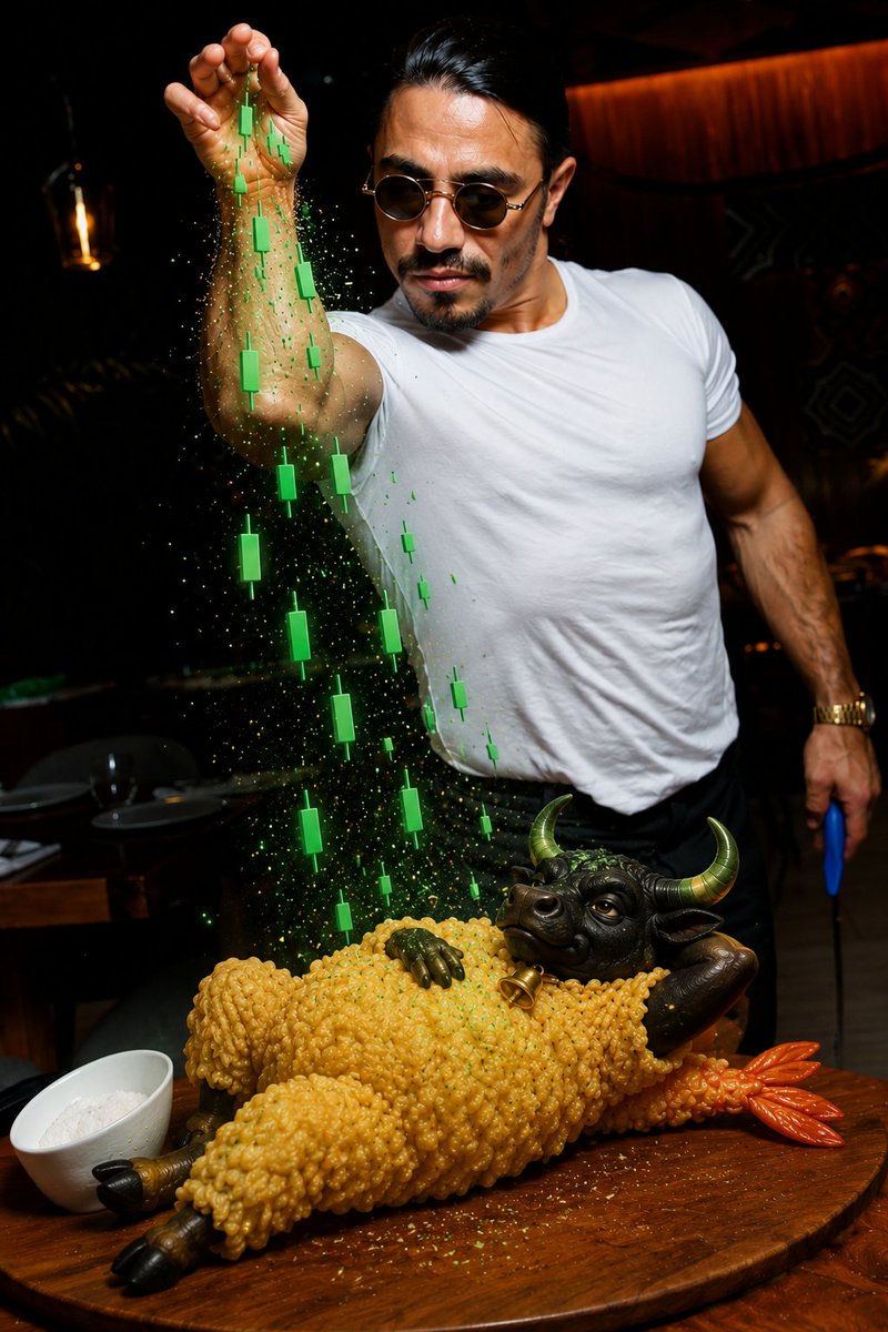 gettempura's tweet photo. Just relax and Salt bae https://t.co/scJ9H9Ni8z