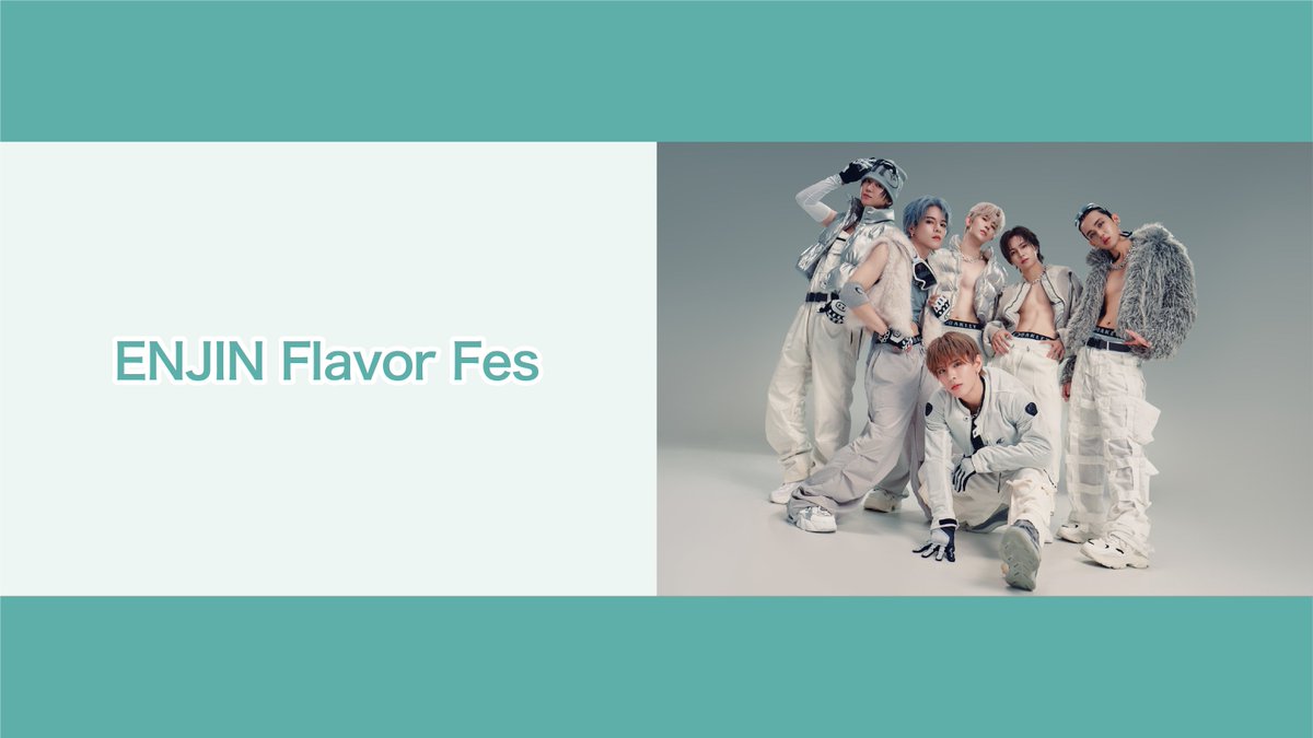 NATSLIVE_app's tweet photo. 7月29日19時～/21時〜 ENJINさんの番組「ENJIN Flavor Fes」が4周年を記念して2連続配信が決定🎉🙌ENJIN全員出演🩷
NATSLIVEアプリをDLしてご覧ください👇
https://t.co/XLEh8h3PJD

19:00~
RYONOさん・HYUGAさん・KYOさん

21:00~
A.rikさん・TOYさん・SOLさん

🥜🥜🥜🥜🥜🥜🥜🥜🥜🥜🥜
この配信はライブ観覧の対象配信です
抽選の申込期間は以下です
【プラチナ会員先行】
申込期間：7月7日〜7月9日
当選連絡：7月10日

【一般申込】
申込期間：7月10日15時〜7月16日
当選連絡：7月17日
🥜🥜🥜🥜🥜🥜🥜🥜🥜🥜🥜

プラチナ会員の入会はこちらから👇
https://t.co/3KA6hnyN6o
先行抽選期間の終了後にご入会いただいた場合は、先行抽選には参加できません🙇‍♀️

【観覧配信にご来店されるお客様へ】
転売対策のためご来店時に本人確認を行います。予約時にご登録いただいた電話番号で繋がる携帯電話・スマートフォンと身分証原本（運転免許証、パスポート、マイナンバーカード、在留カード、特別永住者証明書、障害者手帳）をお持ちください。学生証は不可です。
またクレジットカードの情報による本人確認も実施することがありますので、事前決済時に使用した本人名義のクレジットカードをご持参ください。
※以上の事項をお守りいただけない場合はご退店をお願いすることがございますので、ご了承ください。