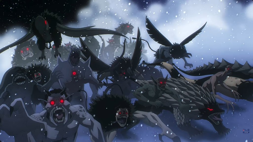 Zalogon03's tweet photo. Estuve durante años con la idea en la cabeza de que sería imposible hacer a todos los demonios en 2D y que usarían CGI o algo asi, me alegra haberme equivocado porque esto se ve GOD
#Blackclover https://t.co/UWWbup6vsk