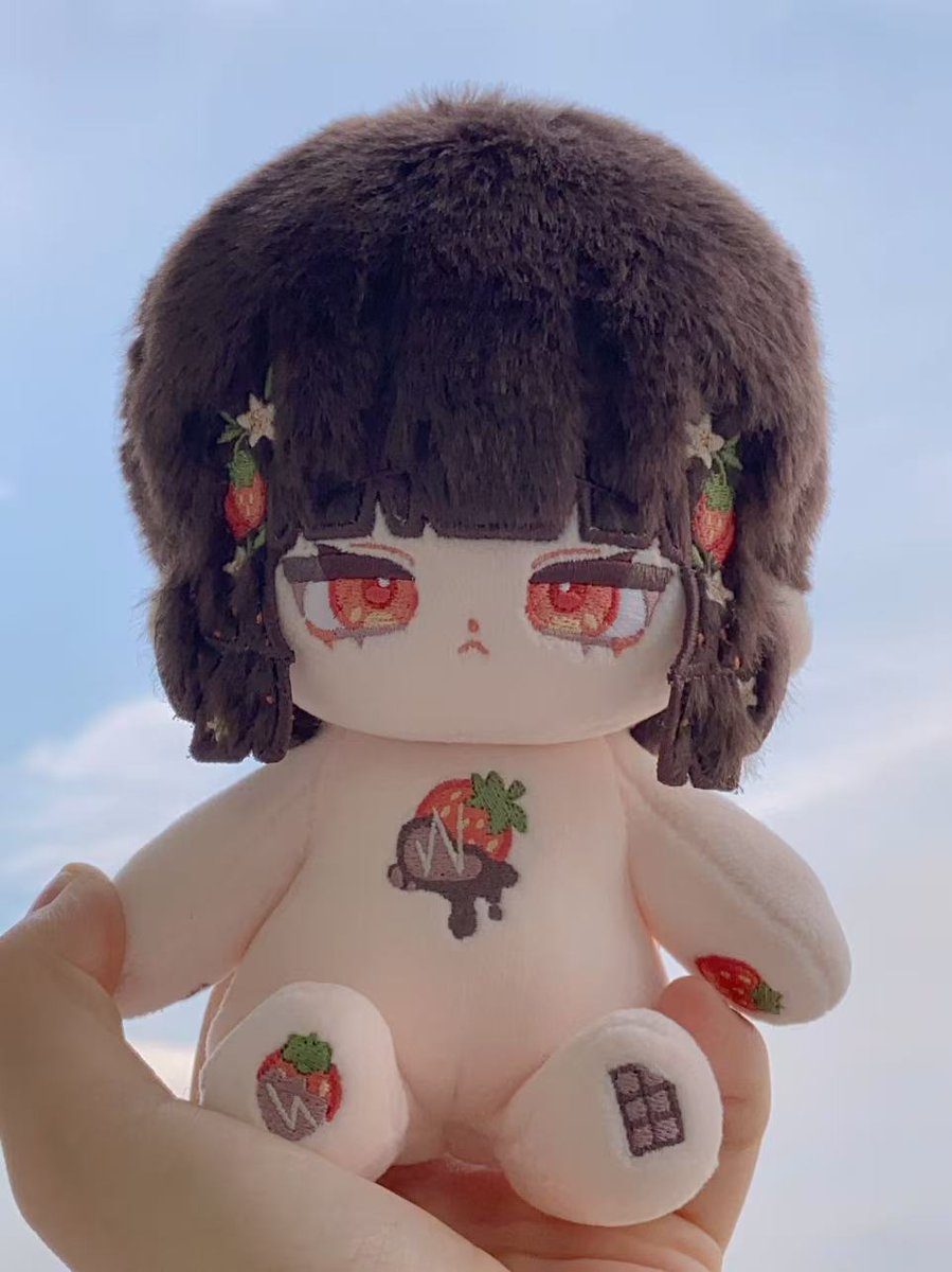 15cm無属性ぬいぐるみ【베리쵸(ベリーチョ)】 申込 7/30〆 チョコ