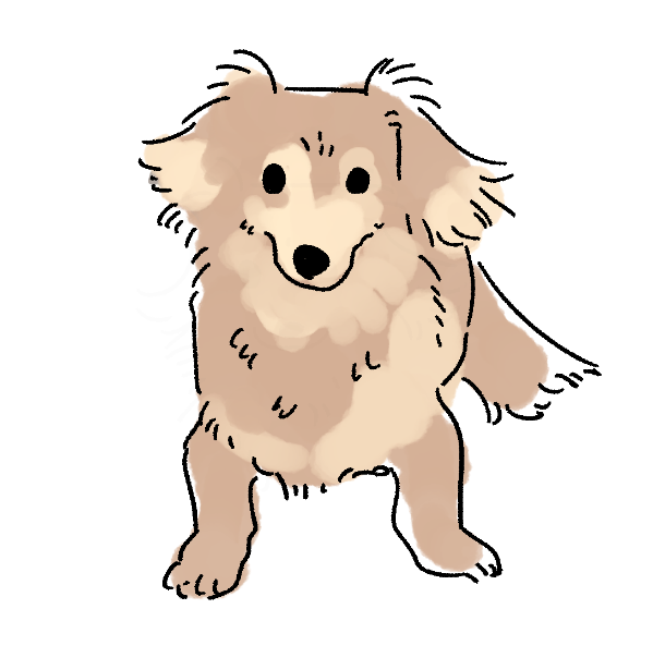 higuma_desu's tweet photo. フォロワーんちの犬、かわいいから描かせてもらった（許可済み）　なんだその比率は https://t.co/KuBg11zKA4