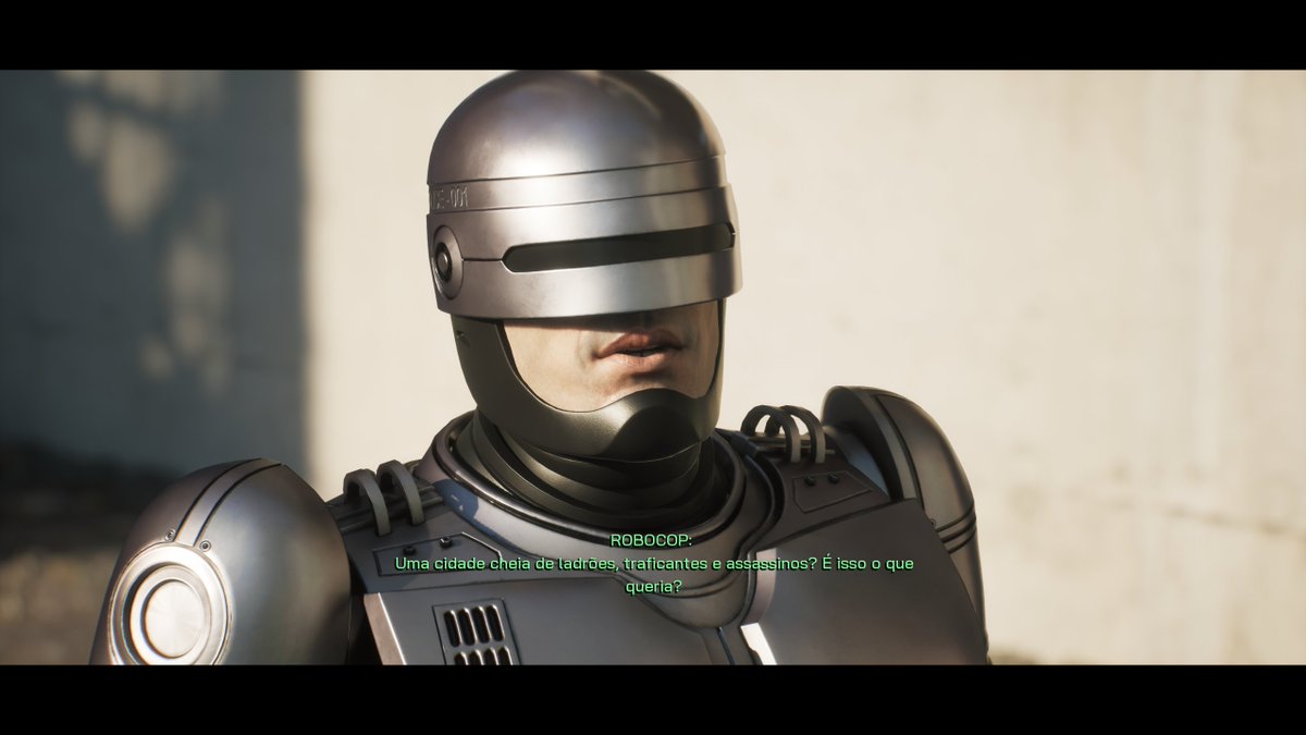AlcirGomes10's tweet photo. Robocop: Rogue City (PC). Os gráficos desse game são impressionantes! 9070 XT + FSR 4.1.1 via Optiscaler. https://t.co/Ayg8pGSmcv