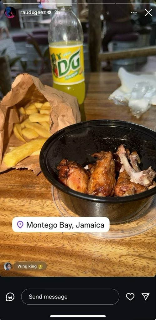 RaudUpdates's tweet photo. Looks like Raud took a trip to Jamaica https://t.co/Utz9GEUucm