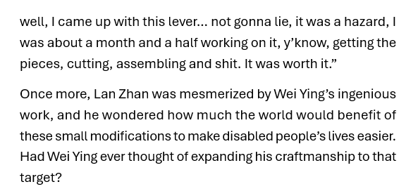 wangxiannb's tweet photo. Tiny sneak peek of ch 15 of my fic. Soon I'll release the chapter in AO3. 

If you like the read it from the top, here's the link: https://t.co/BaH0oapXgQ
#wangxian #fanfic #BL #danmei #MDZS https://t.co/xkPQaFnskX