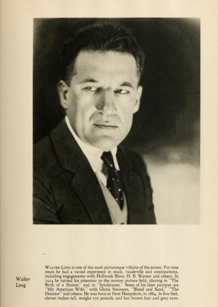 WallaceReid_'s tweet photo. 1952, 4 July  Actor Walter Long passed away very famous villain &amp; Laurel &amp; Hardy nemesis #Obit https://t.co/6hUyG0sE0v