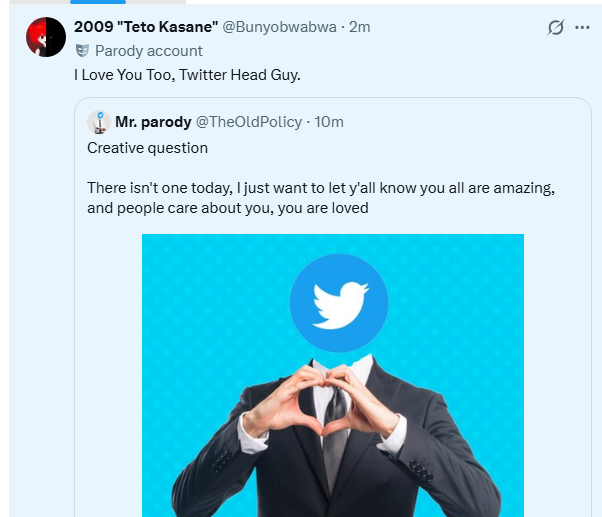 Mr. parody tweet media