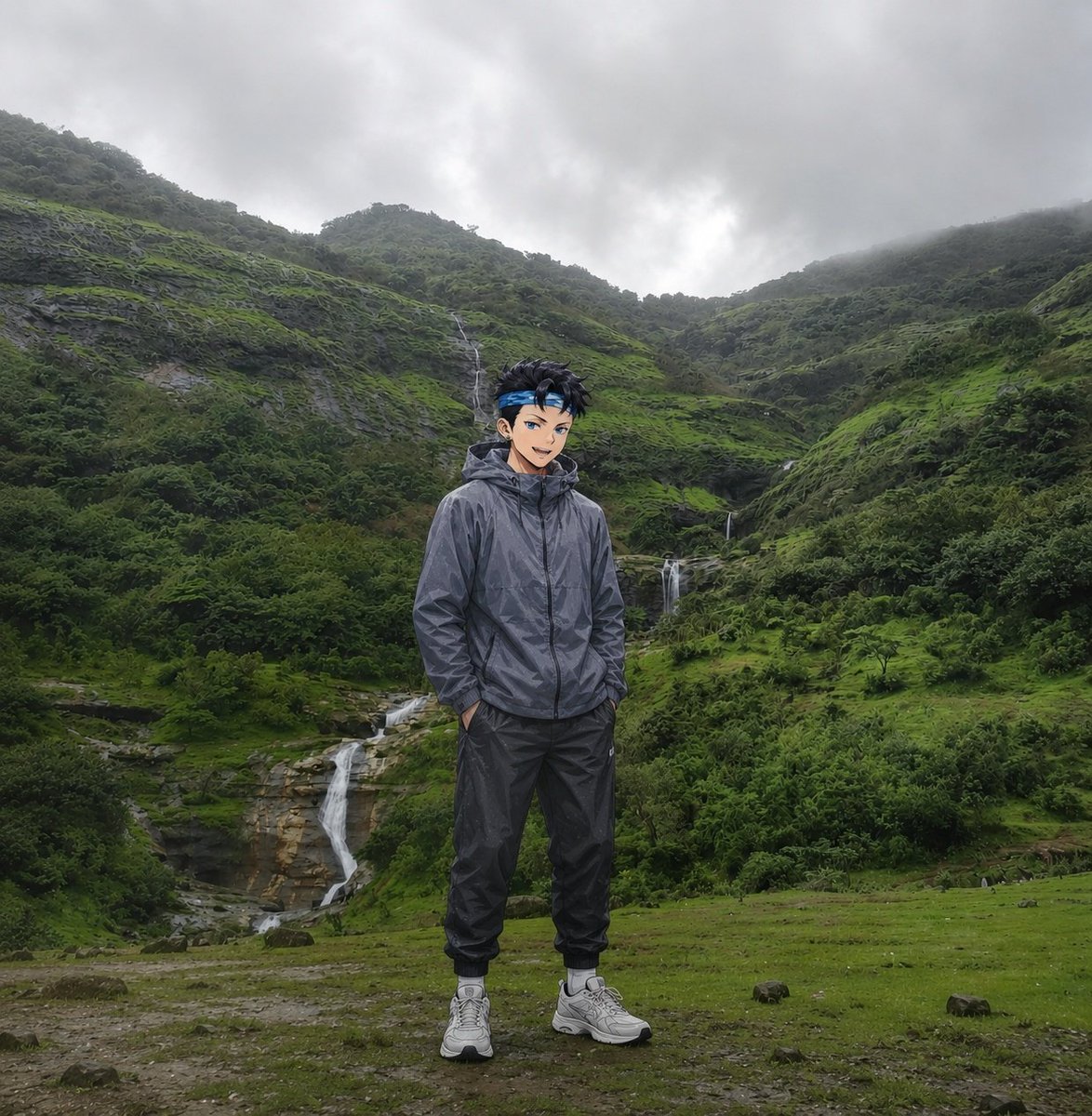 KaluaFX's tweet photo. Good Morning Everyone 

I'm enjoying the rainy weather

Come here I'll show you my village https://t.co/DnYO0GCOwp