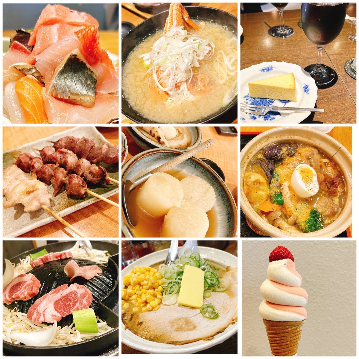 mochikake0505's tweet photo. 先週、初めての札幌行ってきた( ´ ▽ ` )
おなかいっぱい≧ω≦・ https://t.co/jsjq37IaAM