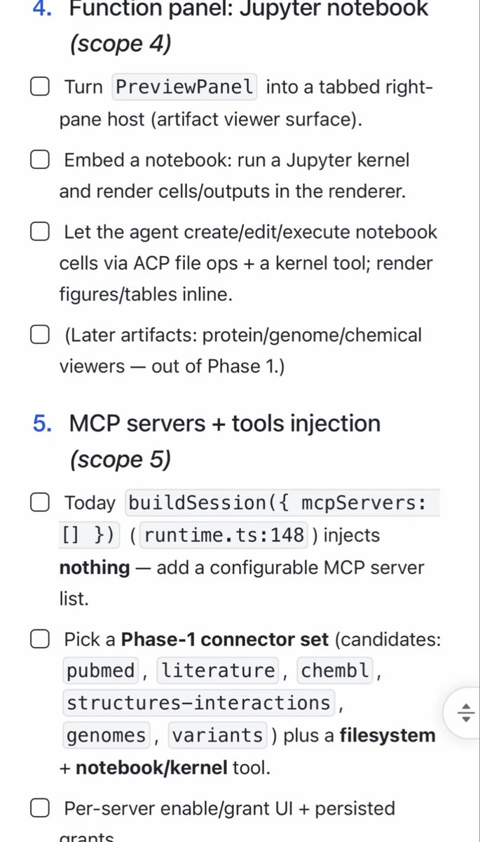 Mike40213265's tweet photo. Scientific discovery shouldn't be tied to a single closed platform.
Open Science is building an open, model agnostic workbench where workflows are inspectable, reproducible, and portable.
Launching soon!
#claude #claudescience https://t.co/YwnH97l4nI