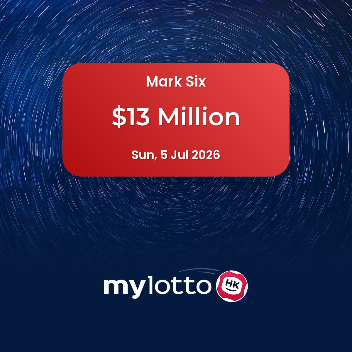 marksixapp's tweet photo. ℹ️ Fun fact: 100% of lottery winners bought a ticket
💰 The Mark Six jackpot on Sunday is $13 Million
🧮 That's... actually a real statistic
#Jackpot #MarkSix #FunFact https://t.co/zX25g2jcOg
