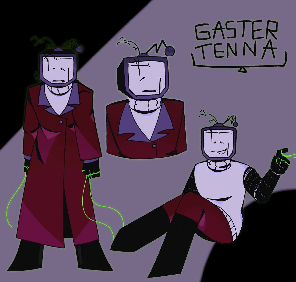 FoundFamilyEric's tweet photo. Gaster Tenna! https://t.co/soqGcCXjKC