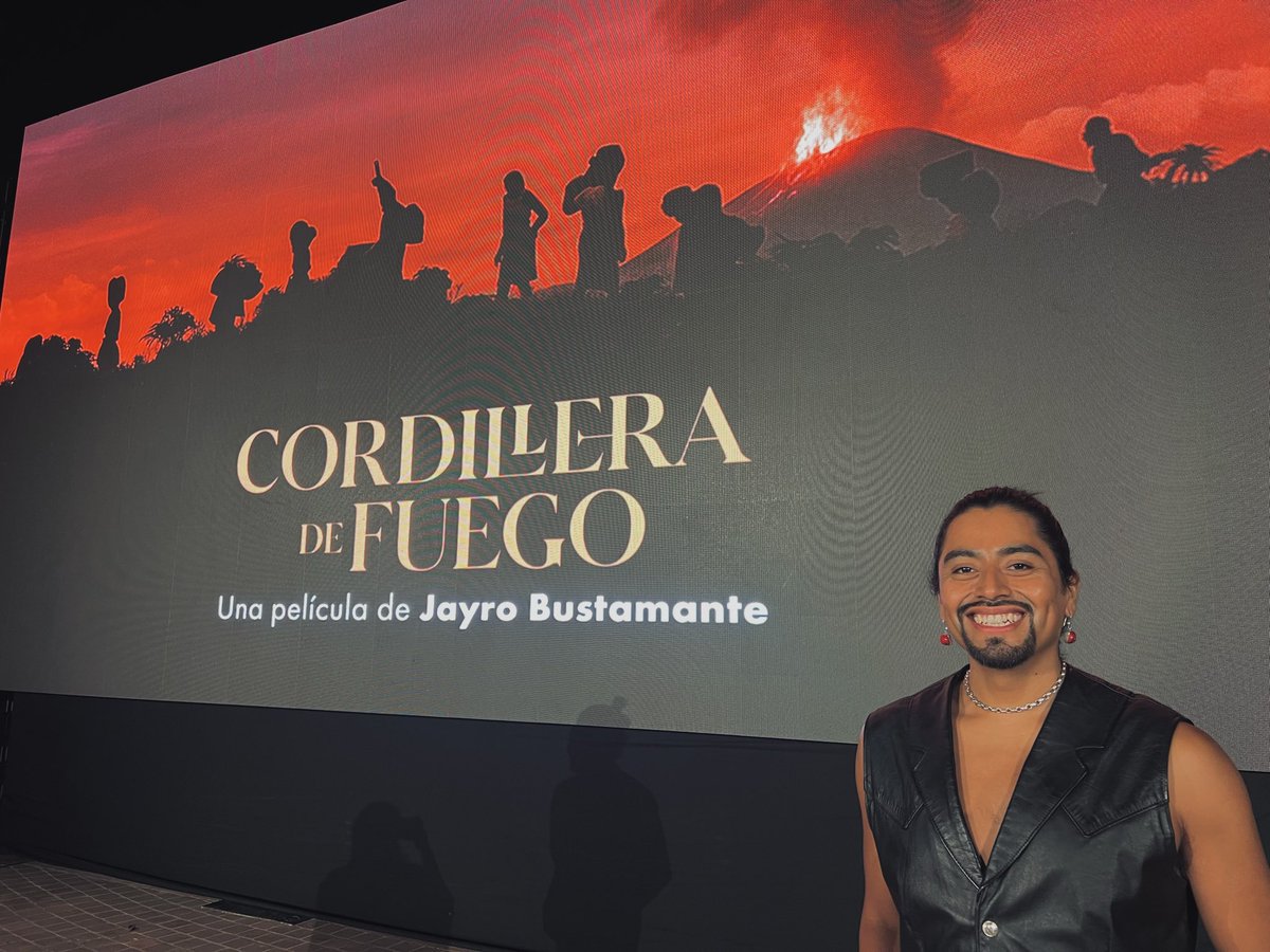 SotzUmam's tweet photo. Cordillera de Fuego de @JayroBustamante en la Ciudad De Guatemala  en el Centro Cultural Miguel Ángel Asturias. Gracias a quienes nos acompañaron en este momento tan especial para el cine de este territorio. Esta película es una muestra de la capacidad y talento de Guatemala. https://t.co/kGI1gnWqp6